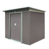 Metall Gerätehaus Dublin 280x206cm beige