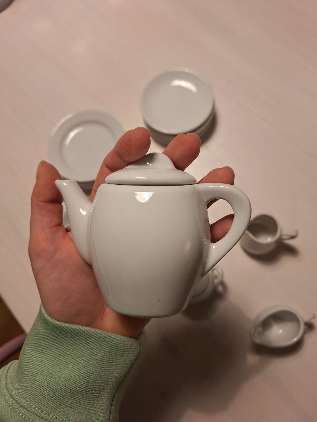 Set di piatti: Puppengeschirrset aus Keramik – Usato da Thun venduto da cai_cai 3