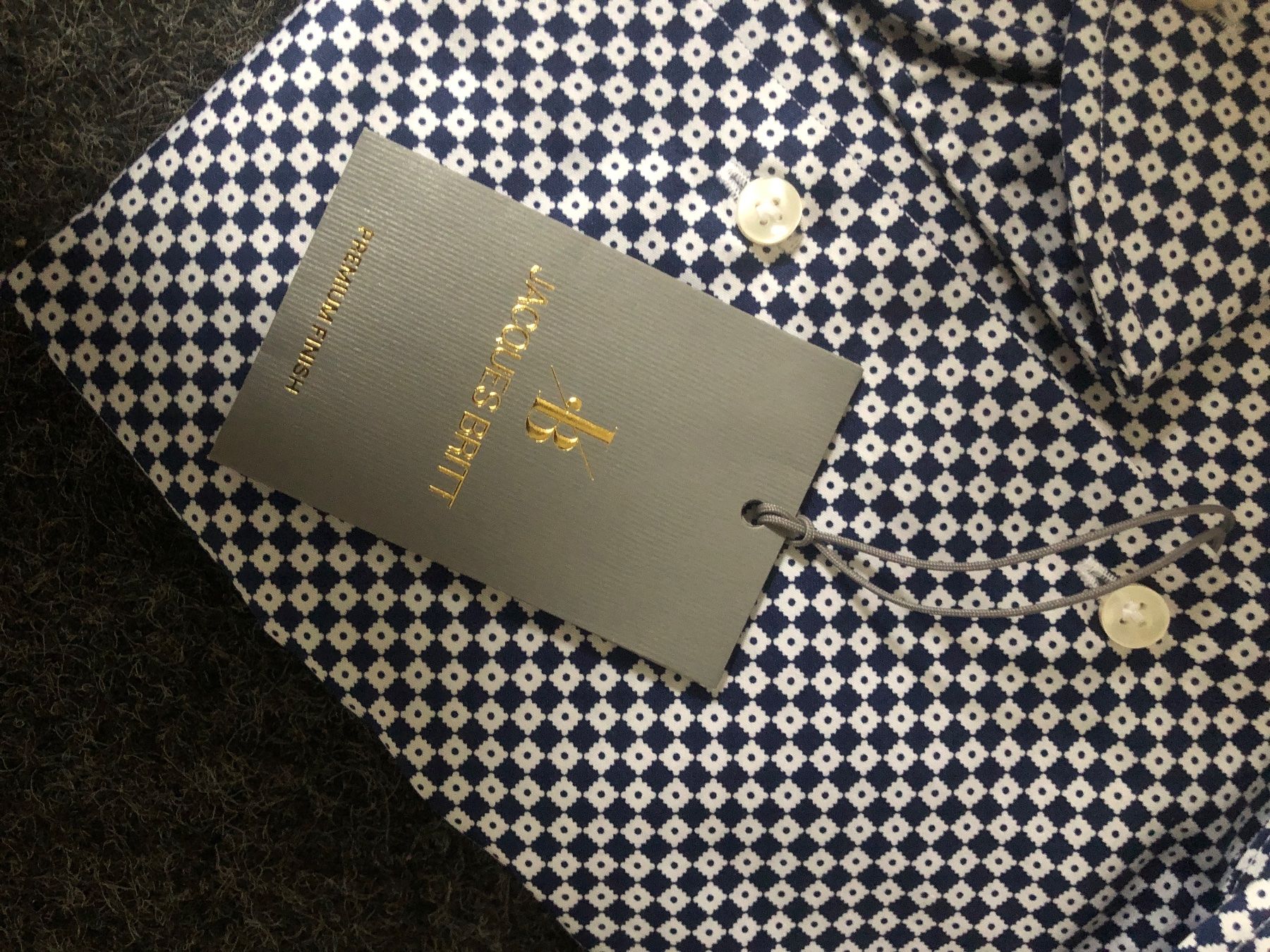 Camicie: Jacques Britt Hemd Grösse XL – Nuovo e nell'imballaggio originale da Olten venduto da threebumblebee 1