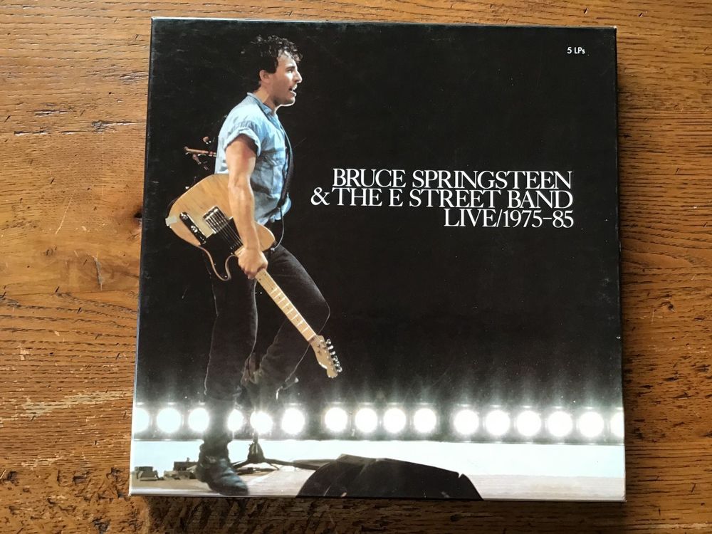 Coffret 5 LP Bruce Springsteen livret (D'occasion) à Fully pour CHF 20 ...
