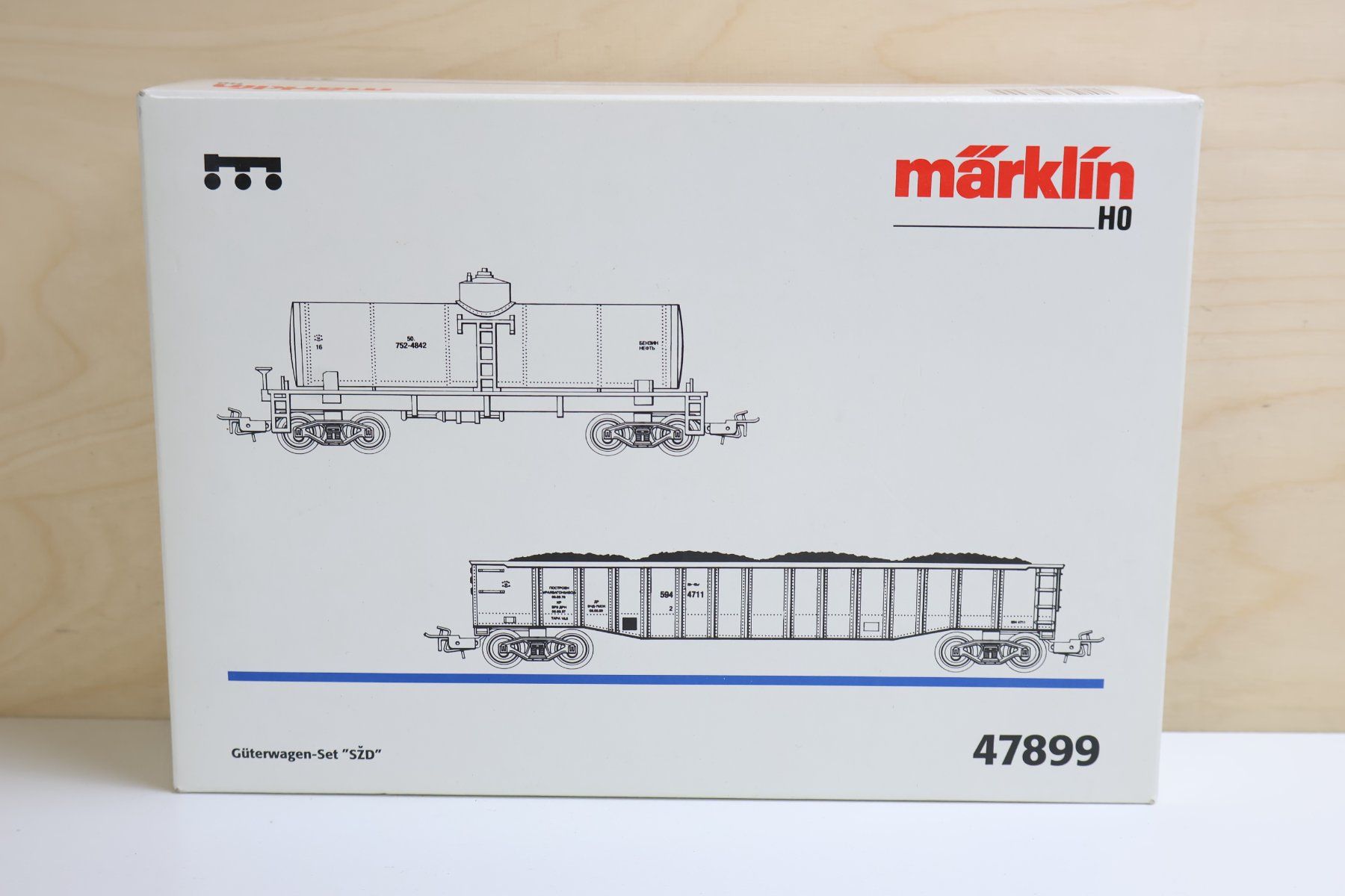 Märklin Modellini di ferrovie: Märklin Güterwagen Set 47899 - selten Top – Usato da Winterthur venduto da Monstera 3