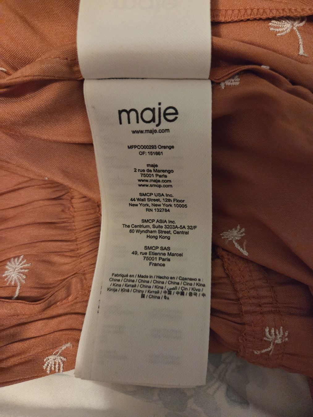 Maje Tute: Maje Orange Jumpsuit - Ideal for Spring/Summer – Nuovo (secondo la descrizione) da Zürich venduto da can_2jj8 2