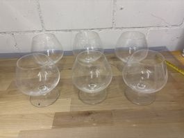 6 Cognacgläser, elegant und zeitlos, neuwertig