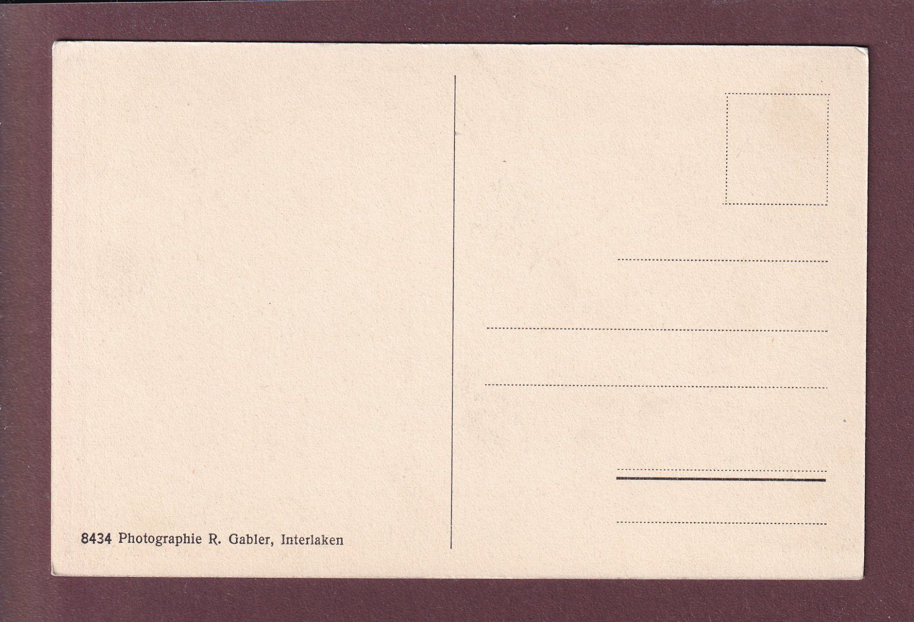 Cartoline postali: INTERLAKEN - Kurgarten - Jungfrau – Usato da Pully venduto da nicecards 1