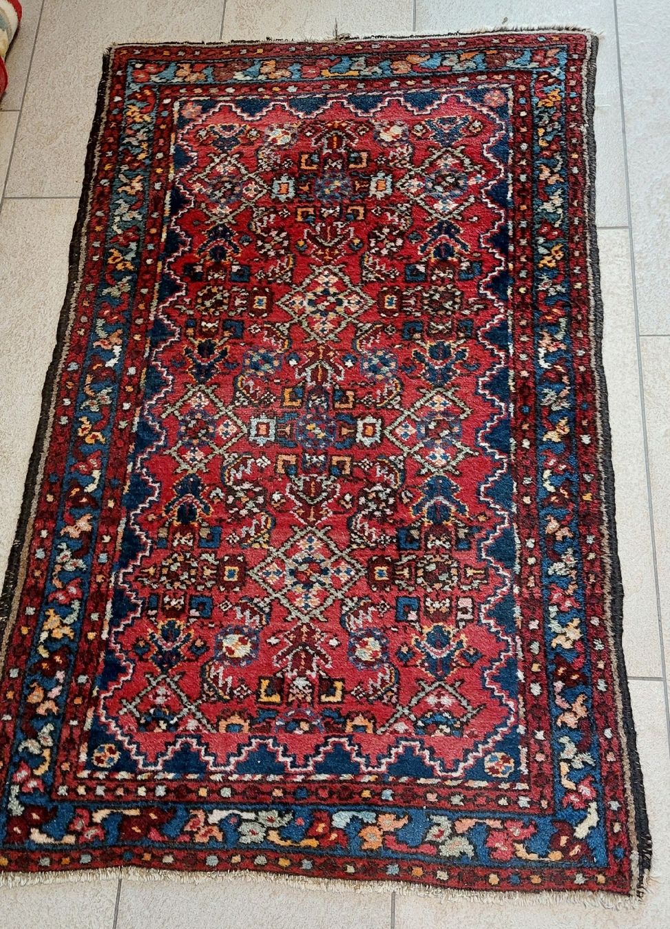 Perserteppich Bidjar IKEA Wolle 100x152 cm rot (Gebraucht) in Frasnacht für CHF 85 – mit Lieferung auf Ricardo kaufen