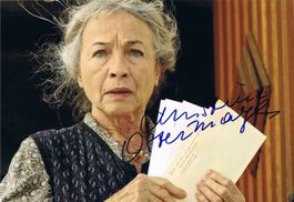 Christine Ostermayer 1936- Autogramm signiert Foto 20x30cm