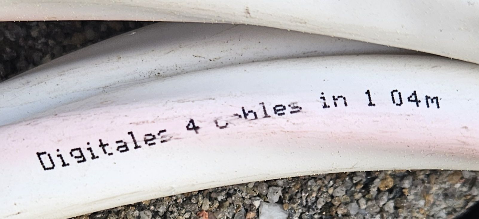 Kabel: Digitales Koaxialkabel, 4-fach, ca. 25m – Gebraucht aus Büron von rs_83 1