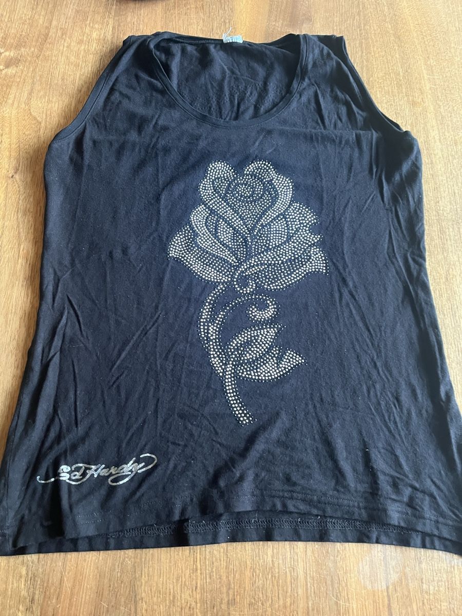 Ed Hardy T-shirt: Ed Hardy Shirt Gr 38 – Usato da Aarberg venduto da Jakaro 1