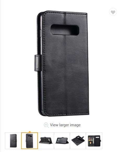 Cover & Protezioni schermo: Samsung Galaxy S10 Cover Hülle Etui – Nuovo e nell'imballaggio originale da WOLLERAU venduto da bestcorner 5