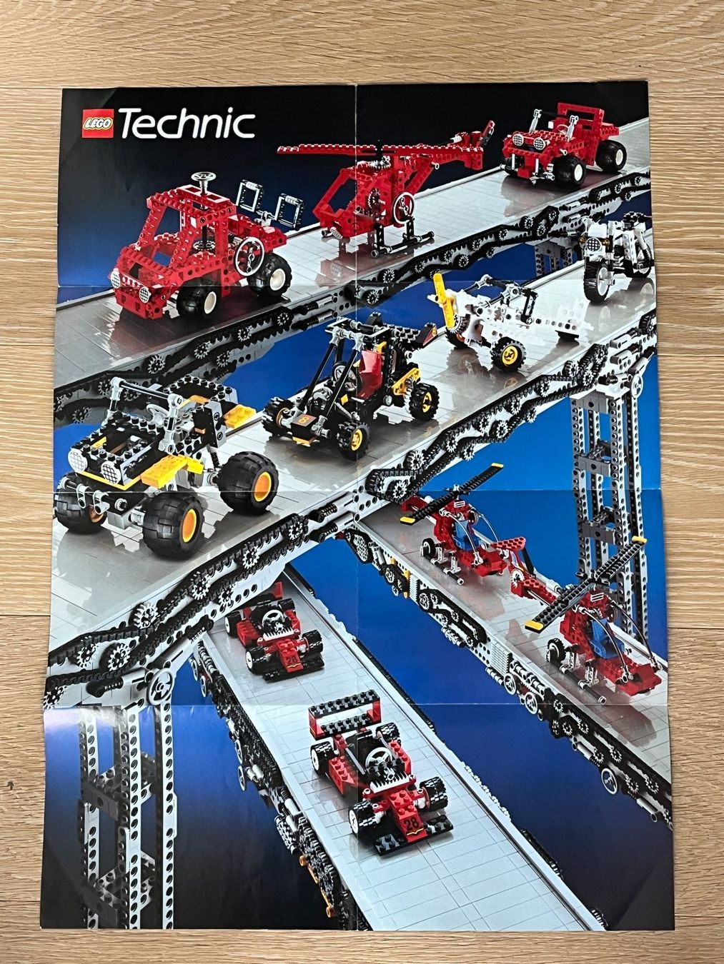 Foto & Immagini: Lego Technic Poster / Wettbewerb von 1993 – Usato da Winterthur venduto da Wusa01