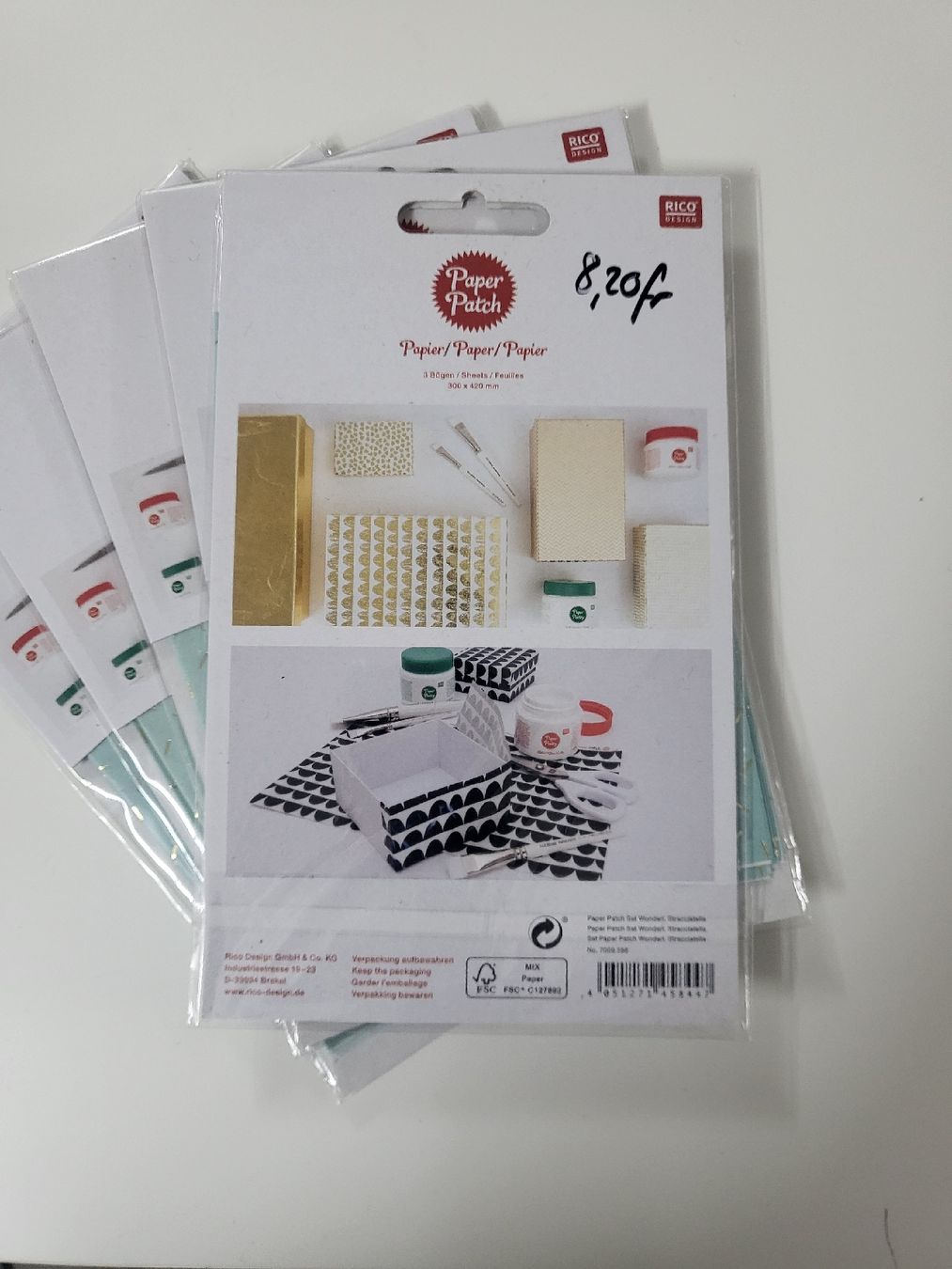 Carta: papier rico design – Nuovo e nell'imballaggio originale da Lausanne venduto da skede 1