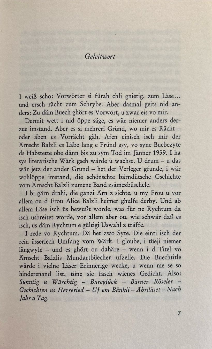 Libri: Balzli Ernst, Bärnerchoscht – Usato da Sarnen venduto da Livres 4