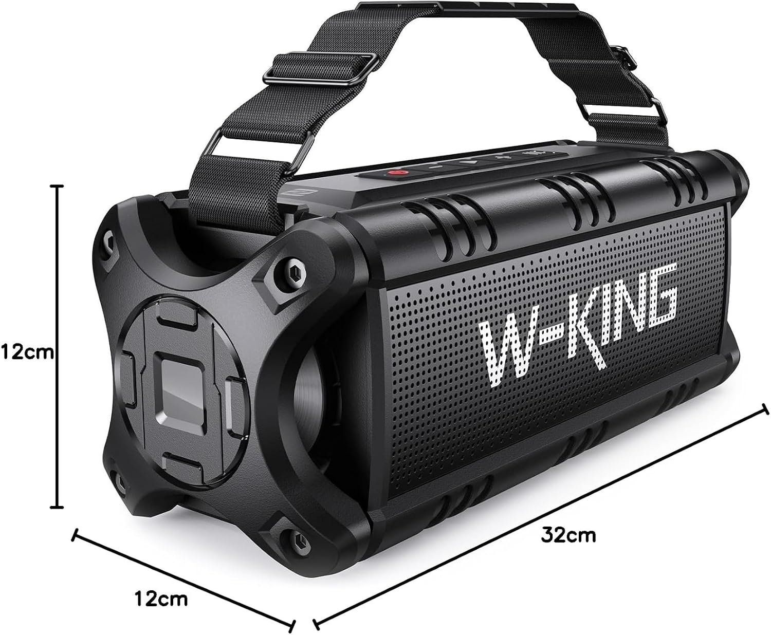 Casse acustiche: Bluetooth Lautsprecher 90 W IPX6 Deep Bass 40 Std Akku – Nuovo e nell'imballaggio originale da St. Gallen venduto da RestpostenSG 7