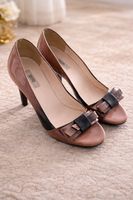 Prada Lack Pumps, Braun, Grösse 34, Guter Zustand!