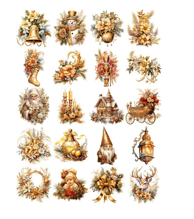 18 Stück Goldene Kupferglöckchen - DIY Deko Für Weihnachten & Haustierhalsbänder