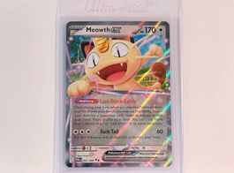 Pokemon Meowth EX Double Rare ENG 062 Perfect Order WOW