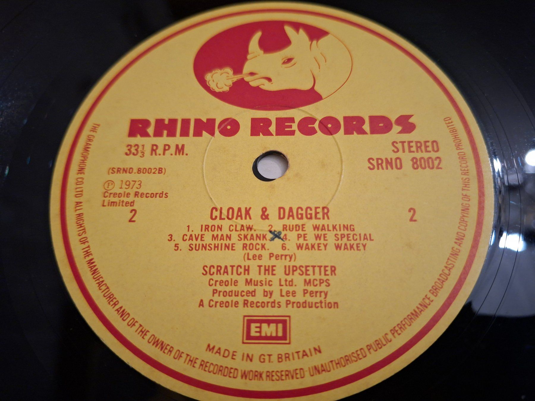 Schallplatten: Rare Reggae LP - Upsetter - Cloak and Dagger – Gebraucht aus Bernex von Wannabehasbeen01 4