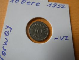Norwegen 1952, 10 Oere
