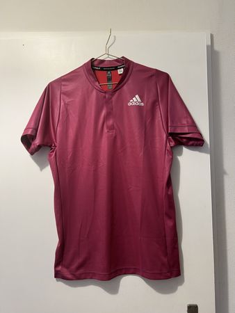 Adidas Primeblue Trainingsshirt Polo S pink / fuchsia