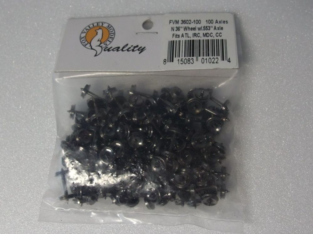 fox-valley-100-metallachsen-spur-n-rp25-36-rad-553-achse-neuf-avec