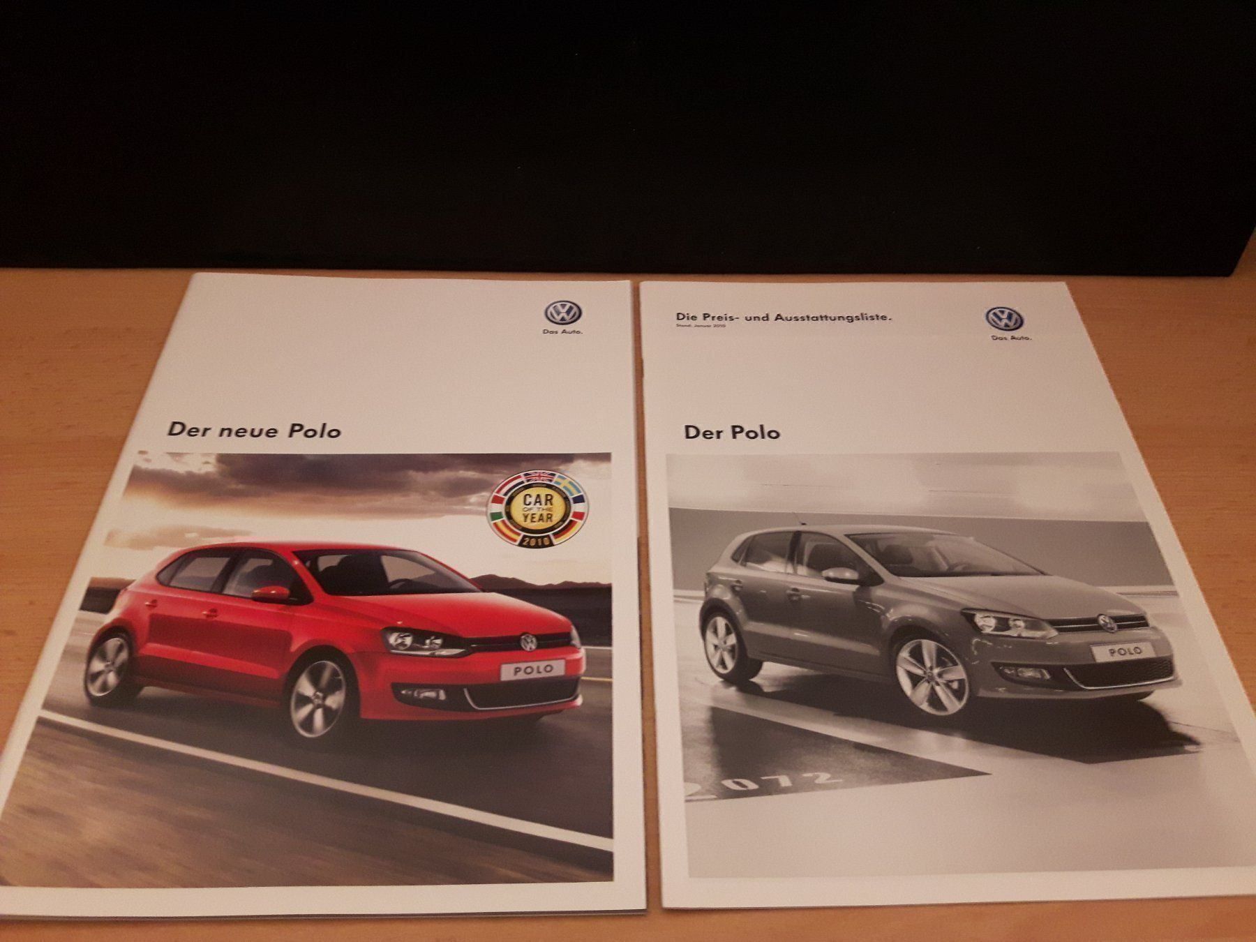 VW Dokumente: Volkswagen Polo Prospekt/Katalog – Gebraucht aus Boswil von MAF_952