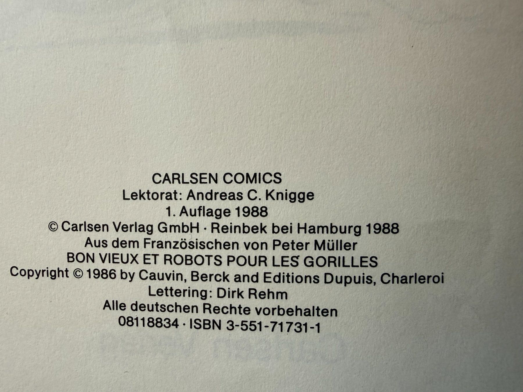 Fumetti: SAMMY & JACK  DAS DUELL DER BLECHBÜCHSEN  COMIC 1. AUFL.1988 – Usato da Subingen venduto da ArtBead 2