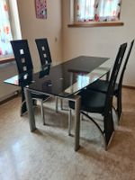 Esstisch ausziehbar mit 4 Stühlen