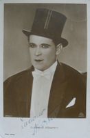 Luciano Albertini (1882-1945) Schauspieler - Autogramm