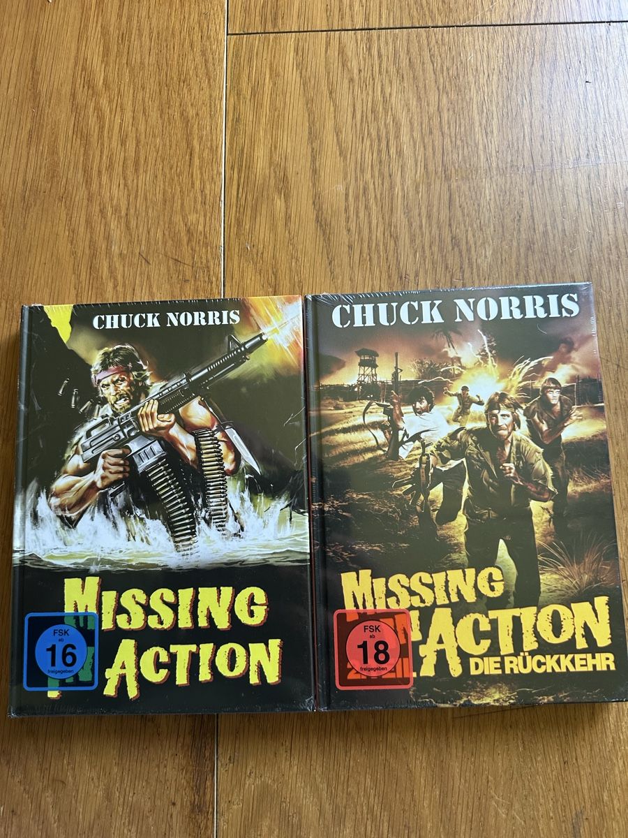 Tutti i DVDs: Missing in Action 1-2 Mediabook neu OVP Mediacs – Nuovo e nell'imballaggio originale da Benken ZH venduto da Audi-erich