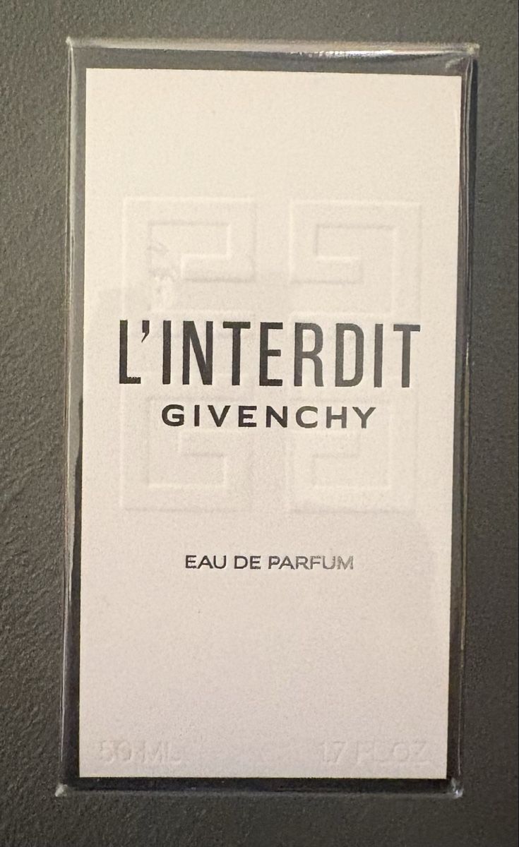 Givenchy Profumi & Eau de Toilette: Givenchy L'Interdit 50ml Eau de Parfum originalverpackt – Nuovo e nell'imballaggio originale da Münsingen venduto da Rehtre