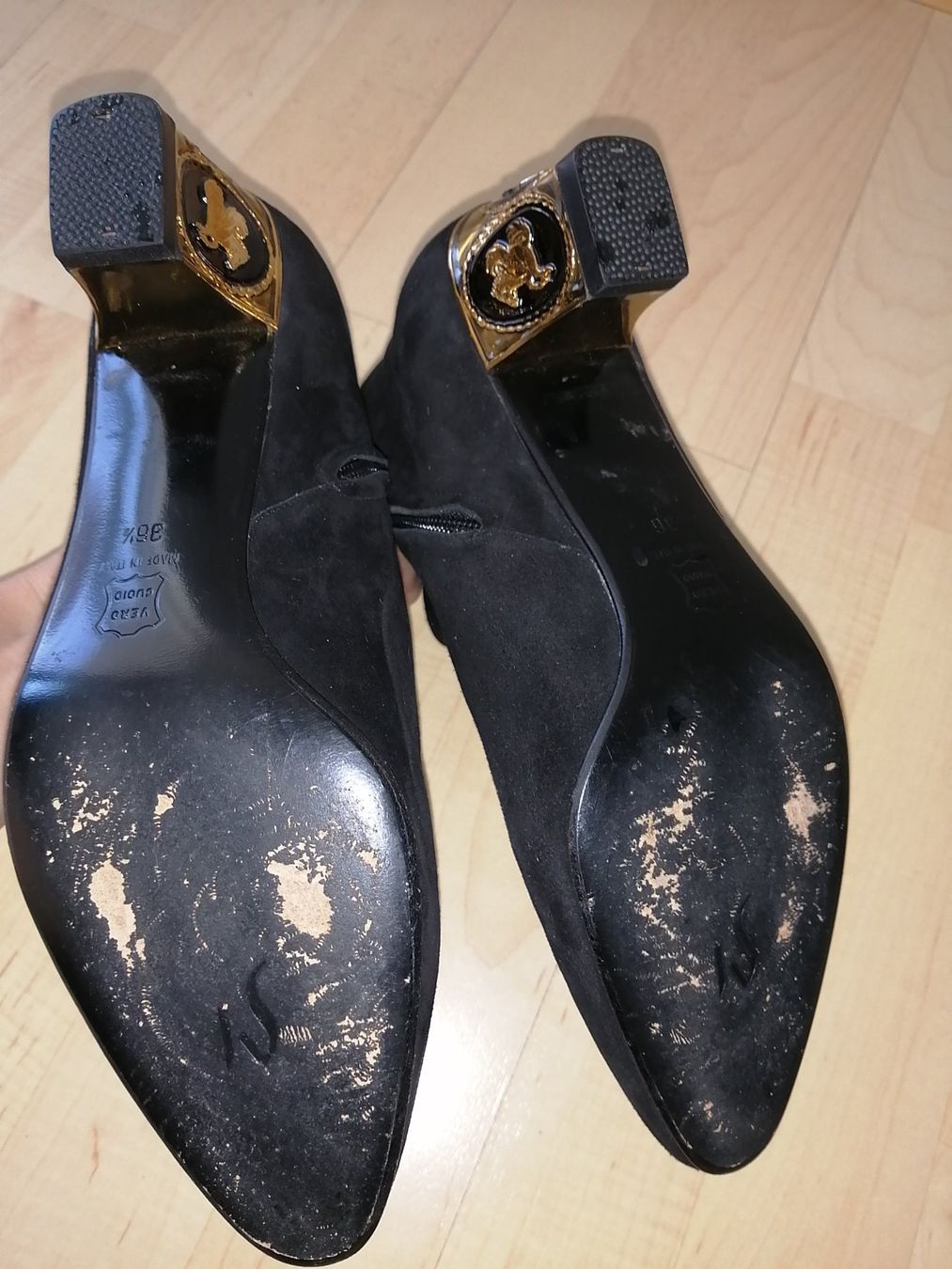 Damenschuhe: Stiefeletten  aus echtem Wildleder – Gebraucht aus Buchrain von nat_pl5p 8