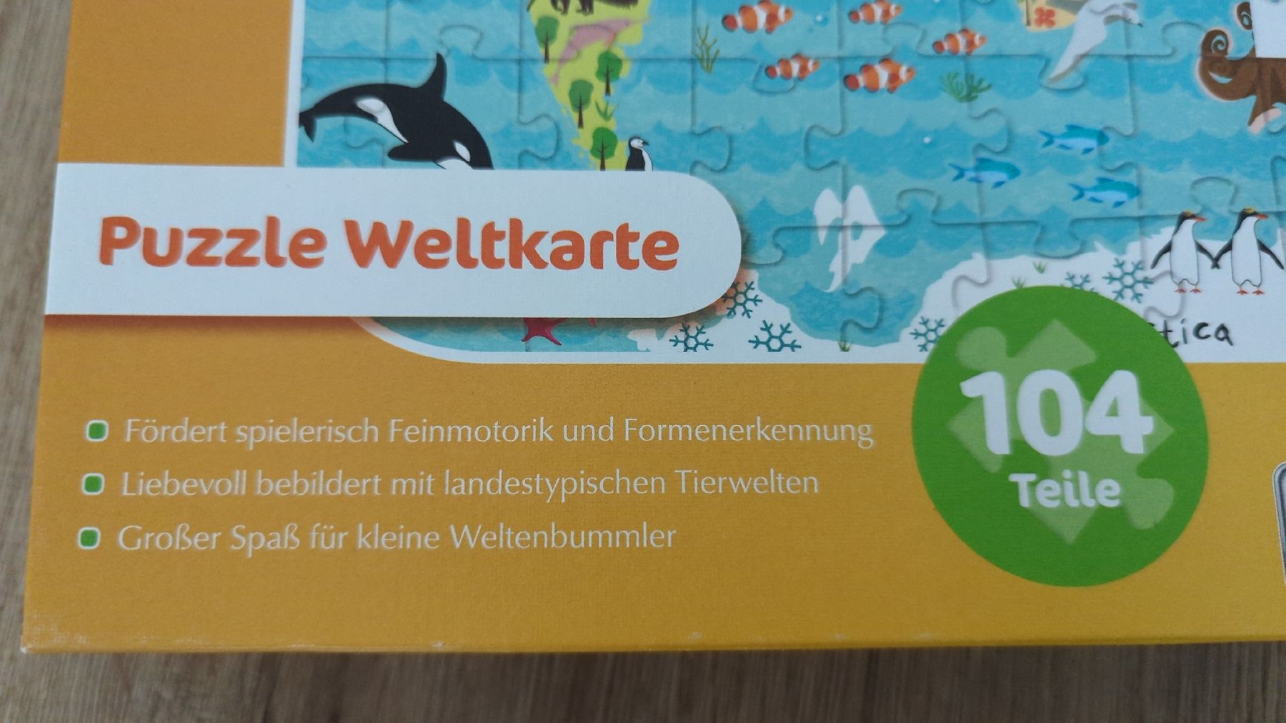 Puzzle: Puzzle 104 Teile / Weltkarte – Usato da Mägenwil venduto da Peter_Frei 1