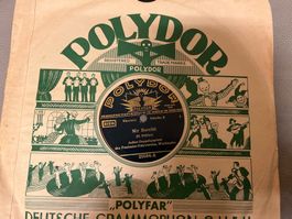 Schellack Platte Jodler Worblaufen von Polydor (Q)