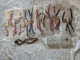 Cabochon Bastelset | 20 Armbänder + Glascabochons + Anhänger