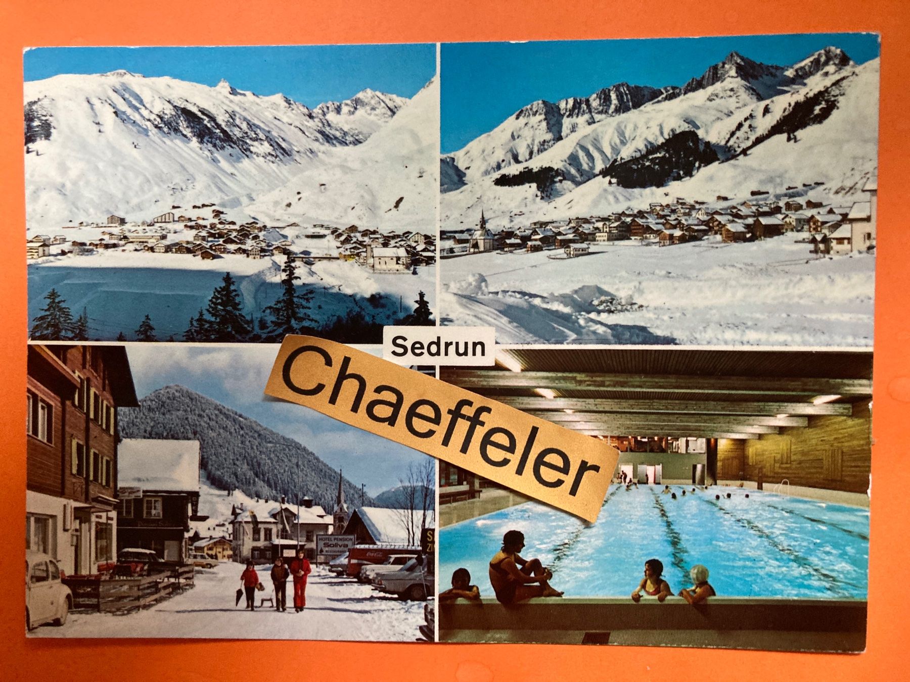 Cartes postales: 1976 Sedrun – D'occasion à Zürich par Chaeffeler