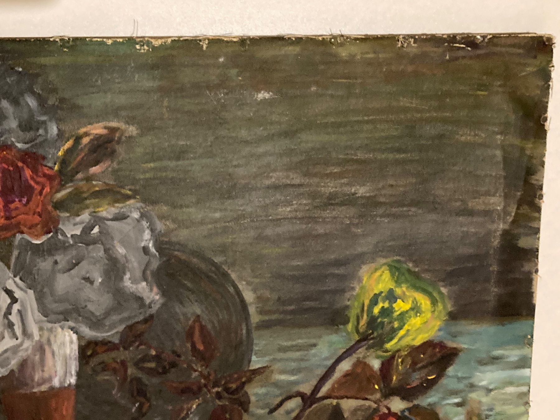 Dipinti: Mauro K. Stilleben signiert Dezember 87 mit Blumen – Usato da Hirzel venduto da pjn_d7xp 4