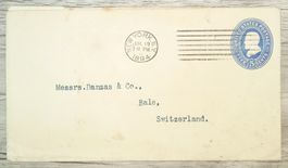 TR69 Enveloppe + Timbre USA 1894