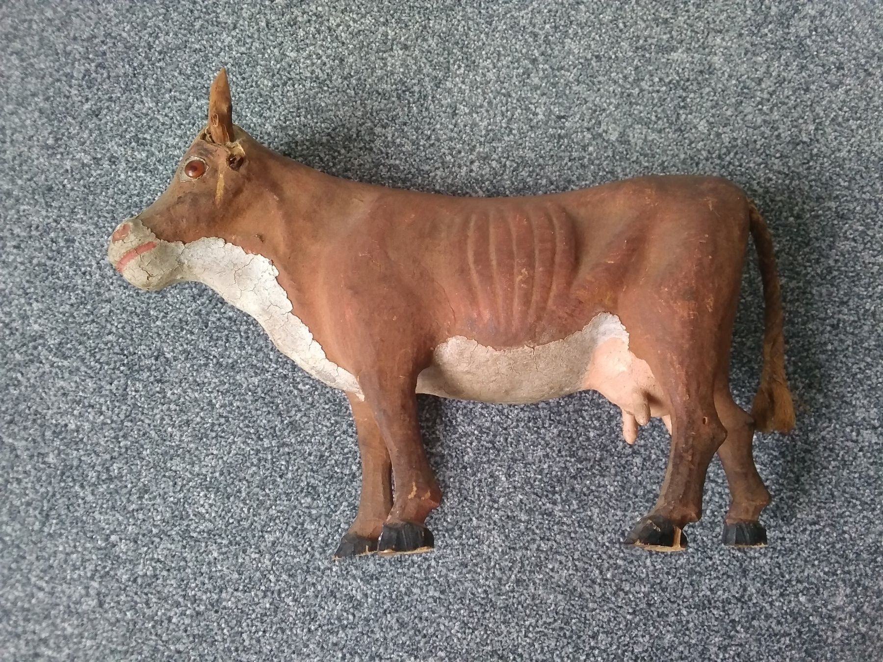 Statuette: Appenzeller Kuh antik – Usato da Appenzell venduto da lama19 5