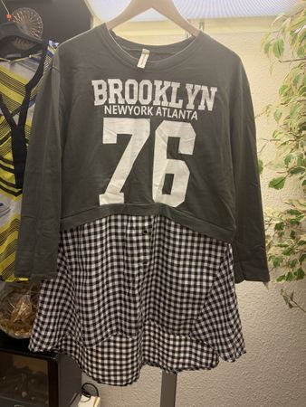 Pull NEW COLLECTION Brooklyn '76, Taille M, parfait!