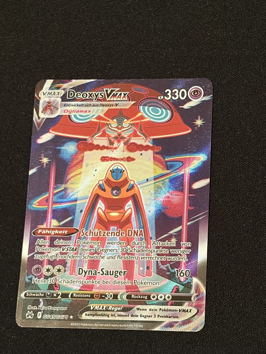 Pokémon Cartes à collectionner: Deoxys Vmax  – D'occasion à Breitenbach par jam_b886