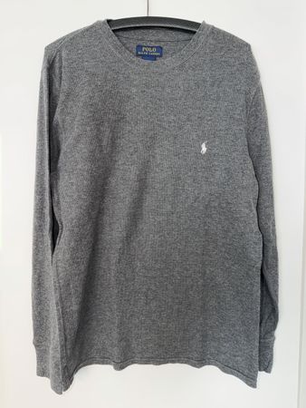 Polo Ralph Lauren Thermal Waffle Longsleeve Grau