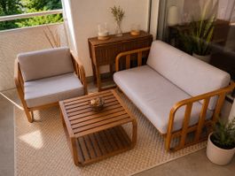 Gartenlounge Teppich