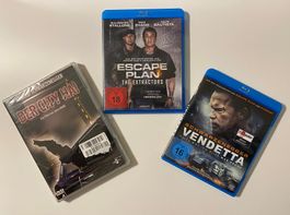 BD/DVD Schwarzenegger Stallone Vendetta Escape Plan City Hai