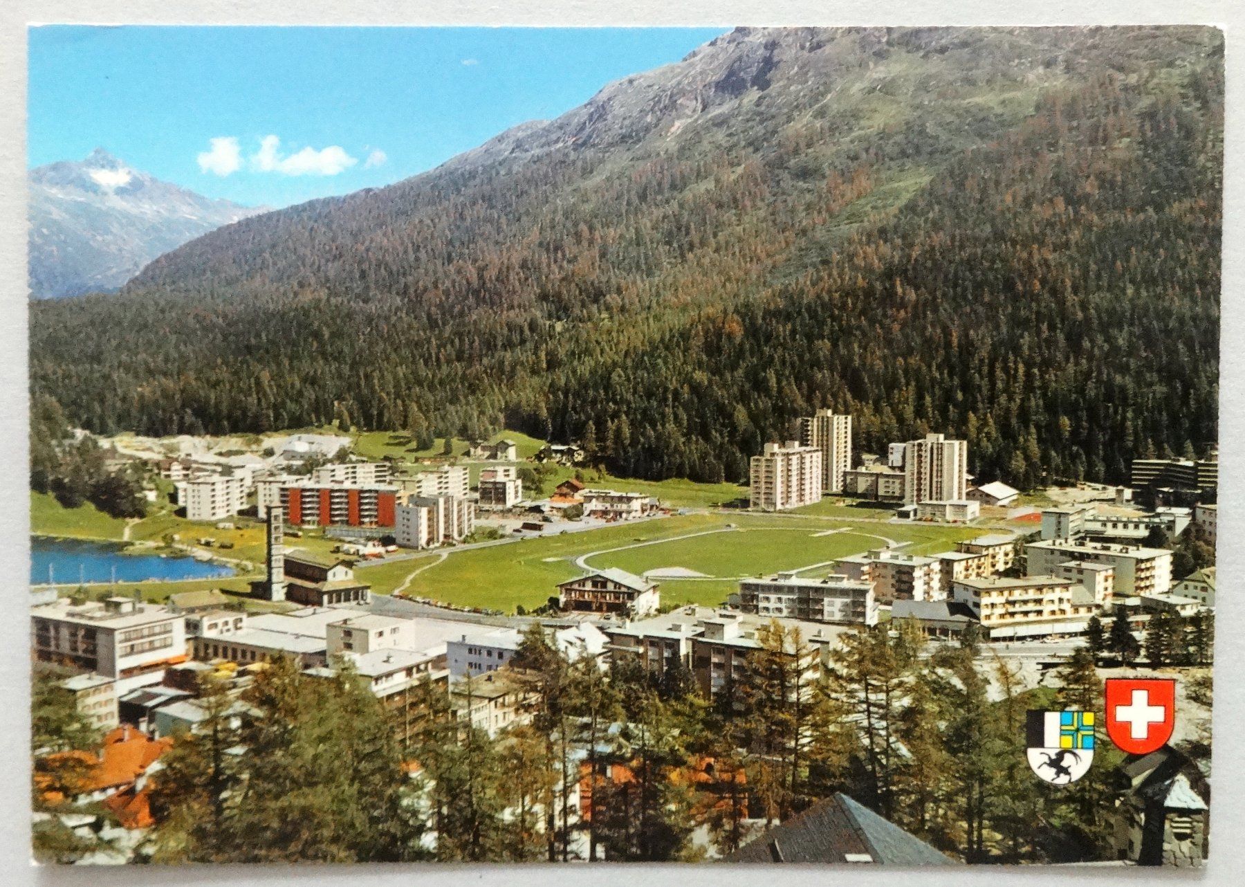 Cartoline postali: St. Moritz-Bad 1772 m – Usato da Fétigny venduto da Billy2miny