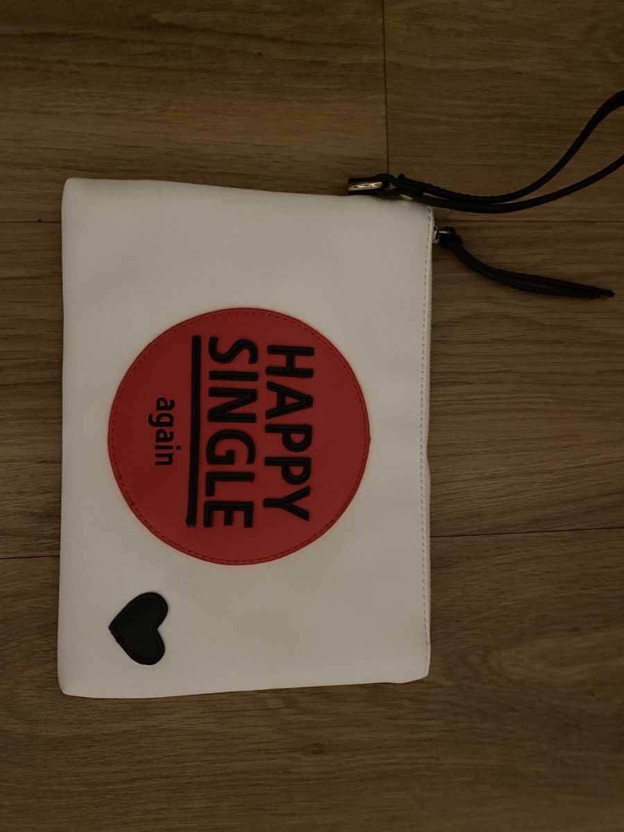 Borse: Coole Clutch "Happy Single Again" - Top Zustand! – Usato da Rapperswil SG venduto da meg_gh8h