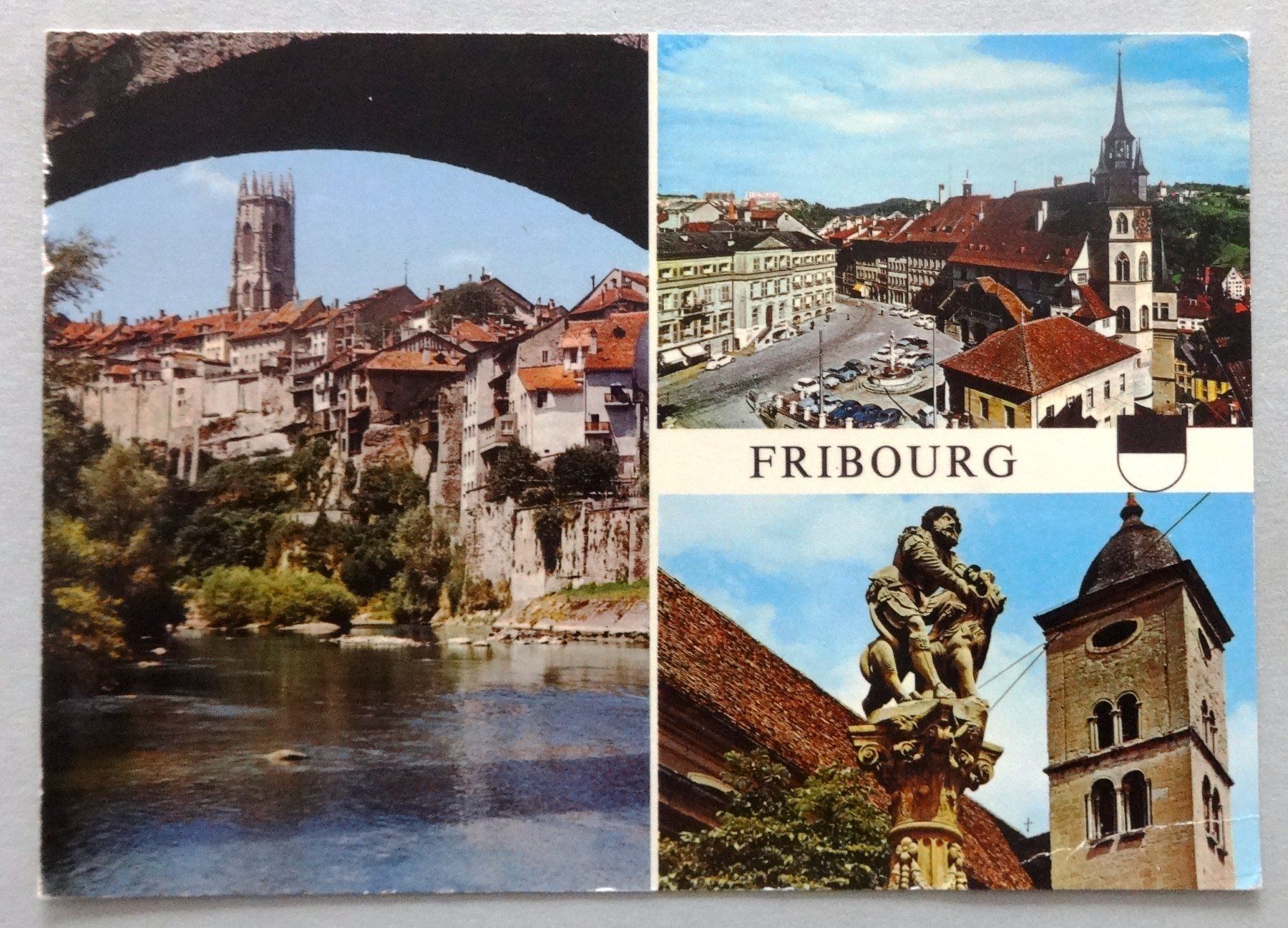 Ansichtskarten: Fribourg – Defekt aus Fétigny von Billy2miny