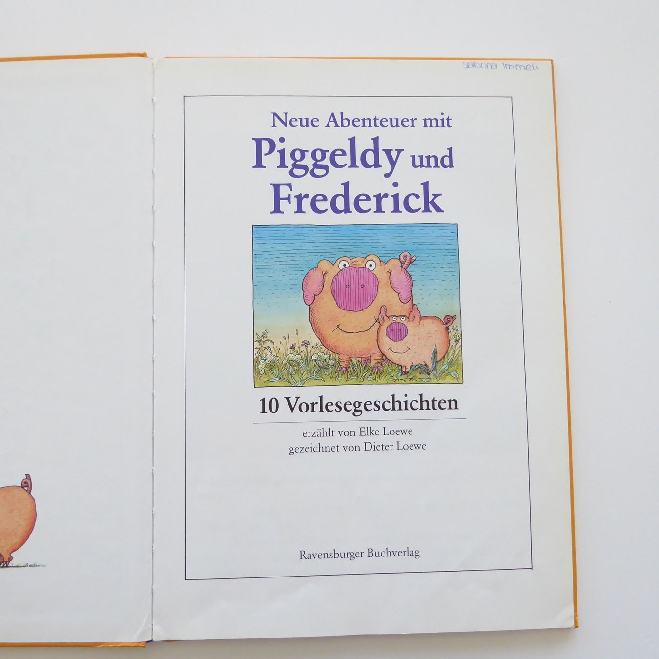 Libri: Neue Abenteuer mit Piggeldy und Frederick – Usato da Basel venduto da Kunterbunt12 2