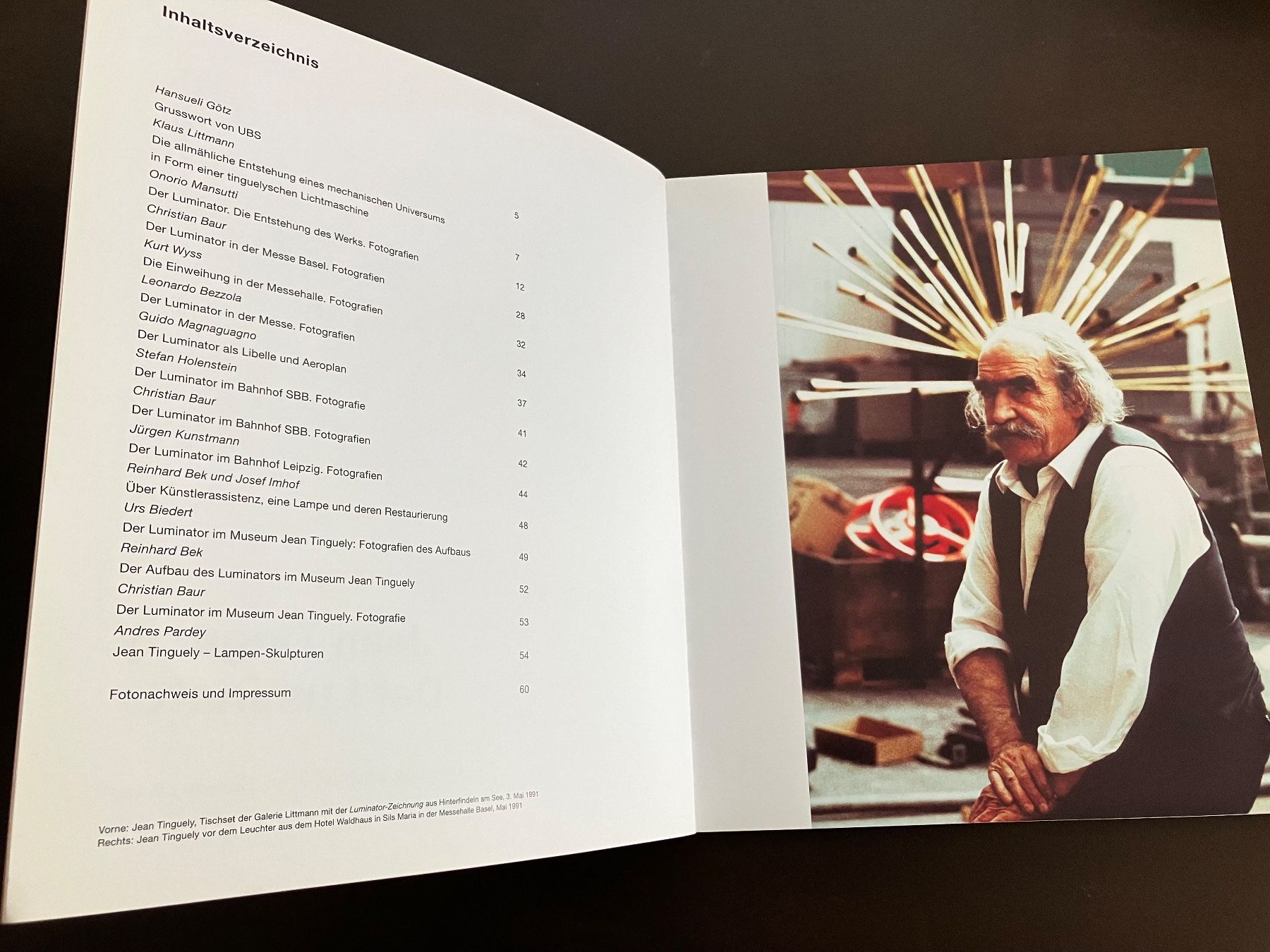 Livres: Kunst- Jean Tinguely - Der Luminator – D'occasion à Menziken par timbuktu1001 2