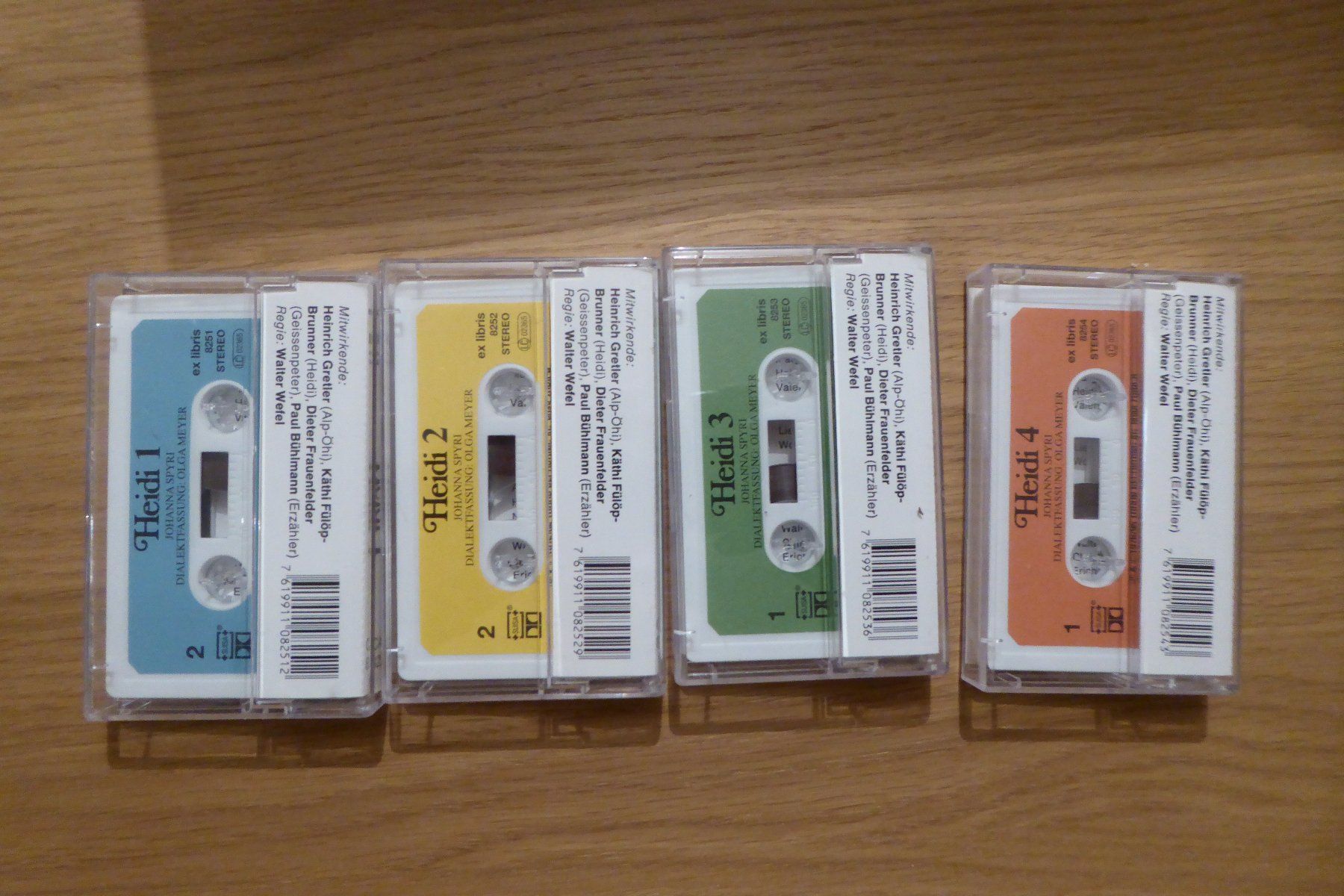 Musicassette: 4x MCs Heidi – Usato da Allschwil venduto da Summelsarium 1
