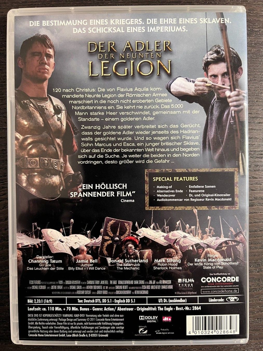 Tutti i DVDs: Der Adler der neunten Legion – Usato da Zürich venduto da FilmFreunde 1